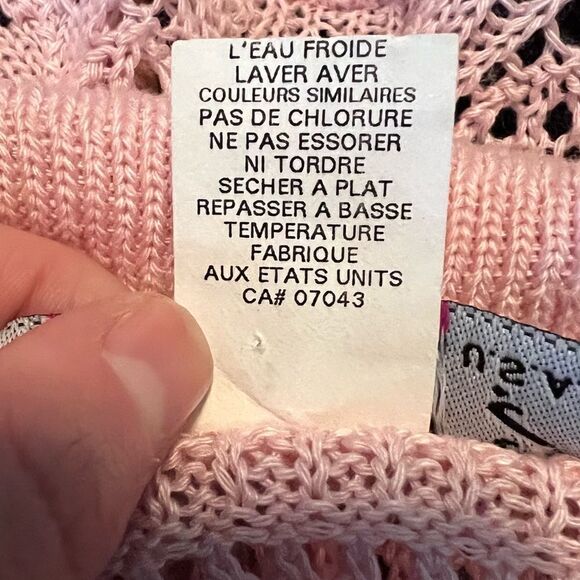 3 for $30! Say what light pink shirt sleeve cardigan - Picture 6 of 10